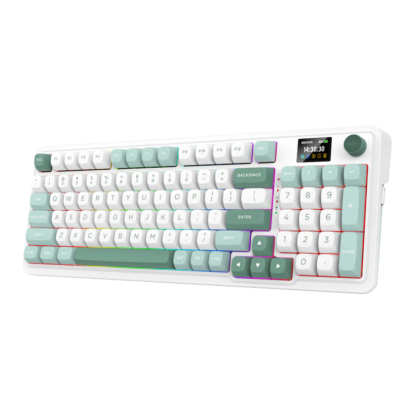 Bàn phím cơ gaming 3 chế độ REDRAGON K719WG-RGB-PRO