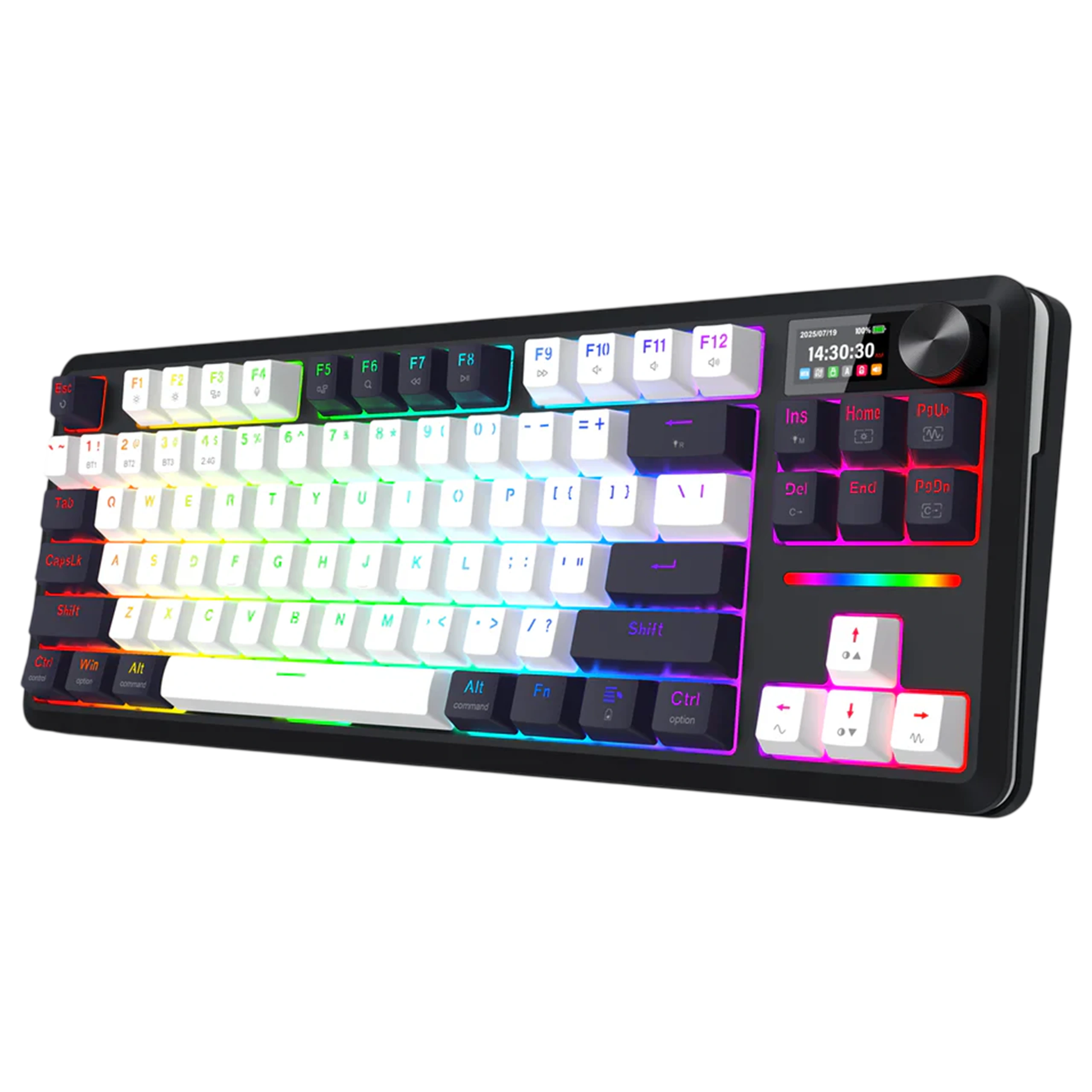 Bàn phím cơ gaming 3 chế độ REDRAGON K746WB-RGB-PRO
